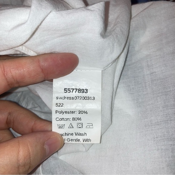 SHEIN Blue and Yellow Striped Maxi  Cami Dress Size Small | boho beach Vacation - Picture 8 of 9